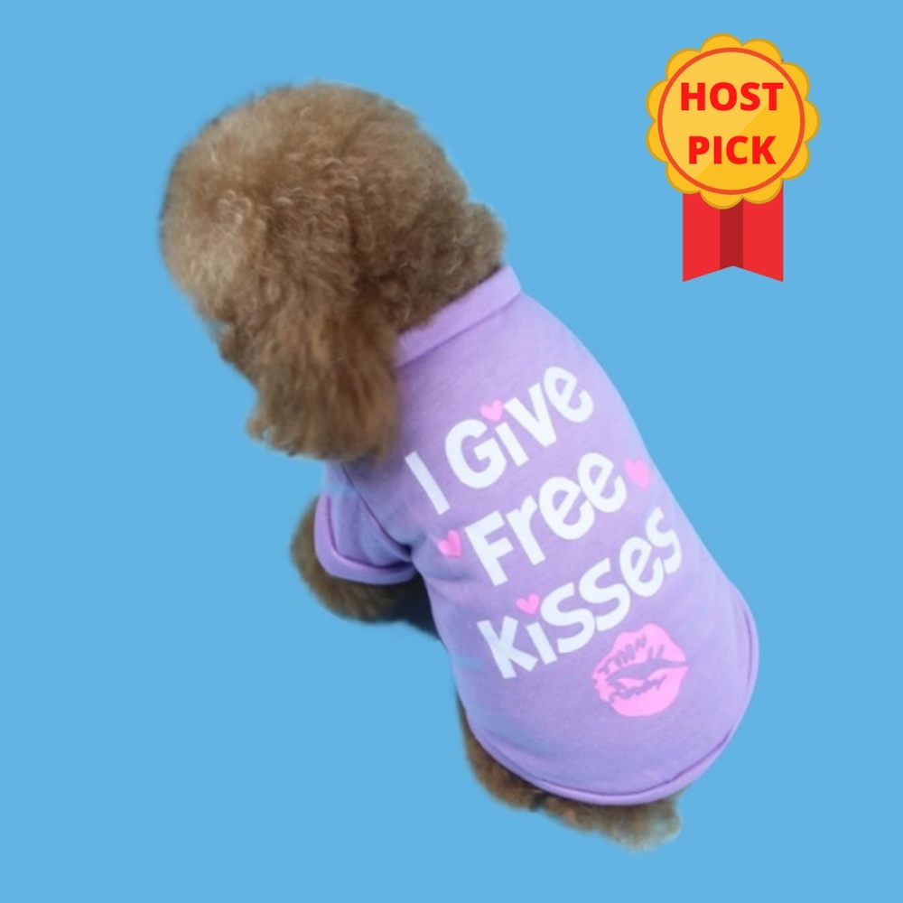 🔵 80% off 🔵 Free Kisses Pet Tee